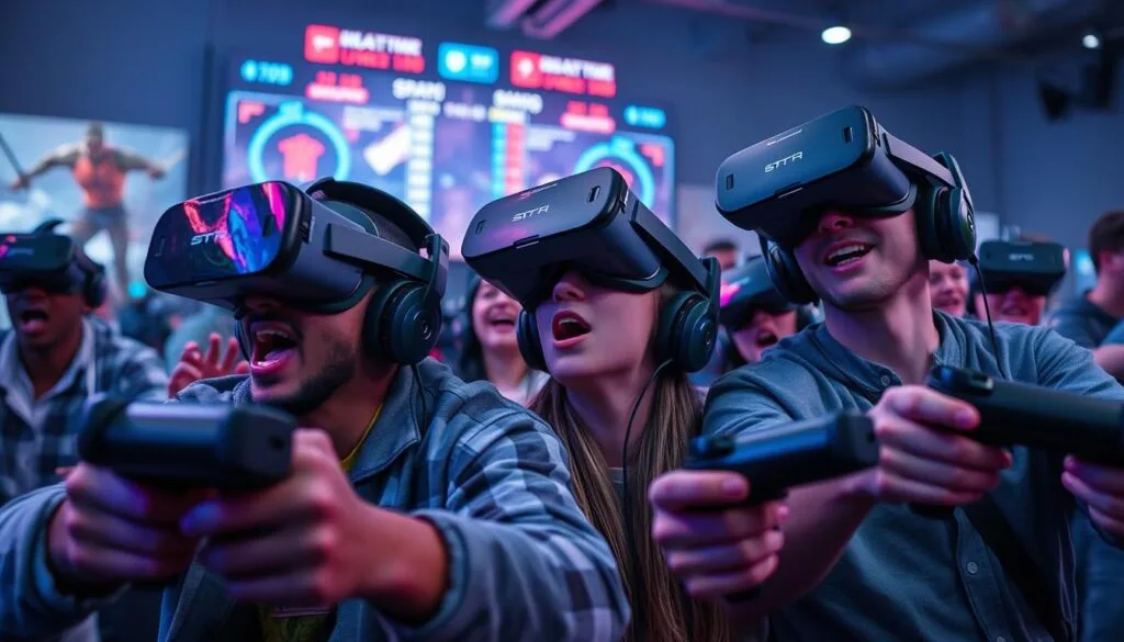 Competitive Gaming in Virtual Reality