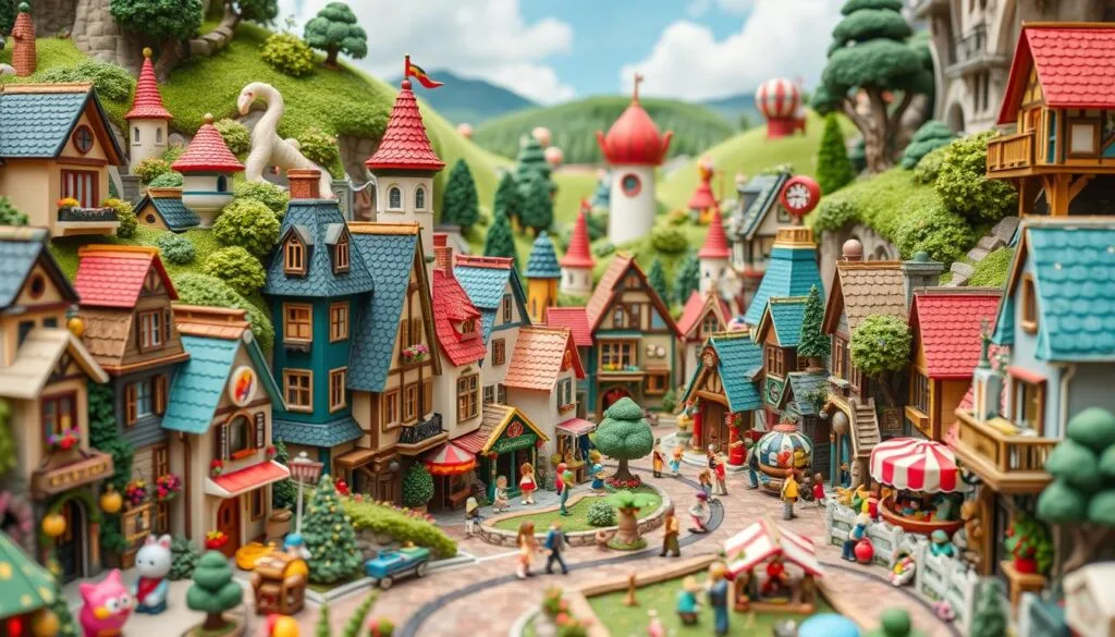 Tiny Town VR storytelling features