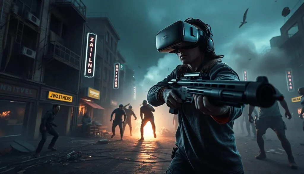 VR Zombie Shooter Challenges