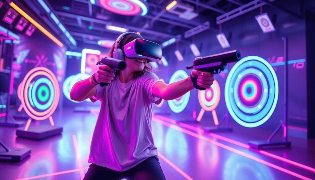 vr fitness shooting games