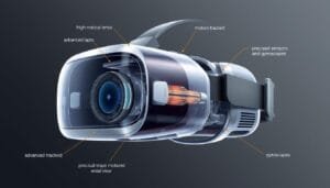 how does a vr headset work