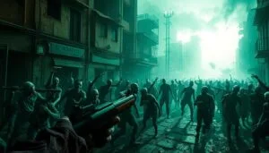 virtual reality zombie game